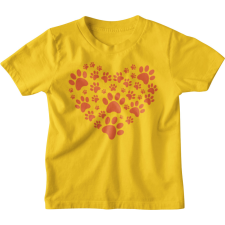  Tappancs Szív - Gyerek Póló gyerek póló