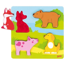 Tappintsd meg és érezd állatos puzzle puzzle, kirakós