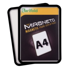 TARIFOLD Magneto A4 Mágneses Tasak mágneses háttal - Fekete (2 db) mappa