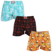 Tarka art 3PACK férfi klasszikus boxeralsó Styx klasszikus gumi (3A16477) M férfi alsó