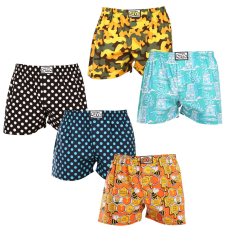  Tarka art 5PACK férfi klasszikus boxeralsó Styx klasszikus gumi (5A1590147) XXL