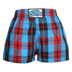  Tarka gyerek boxeralsó Styx klasszikus gumi (J1013) 12-14 éves