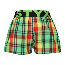  Tarka gyerek klasszikus boxeralsó Styx sport gumi (BJ1018) 6-8 éves gyerek alsó