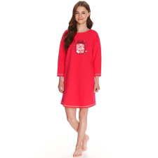 Taro Livia lánykahálóing, piros, szívecskés 146 gyerek hálóing, pizsama