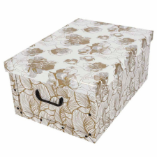  Tárolódoboz Miss Space MAXI 51x37x24 cm Arany cseresznye virág bútor