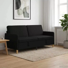  Tárolós Kanapé Fekete 192 x 78 x 87 cm Poliészter bútor