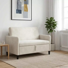  Tárolós Kanapé Krémszínű 122 x 78 x 87 cm Poliészter bútor