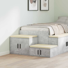  Tárolószekrény Beton szürke 103 x 41 x 40 cm Faanyag bútor