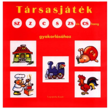  Társasjáték a sziszegő hangok gyakorlásához - Logopédia kiadó társasjáték