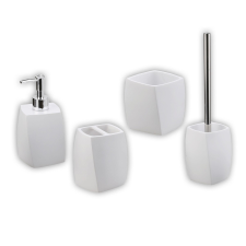  Tartozékkészlet Optima Suza fehér SADASUZ fürdőszoba kiegészítő