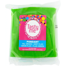 Tasty Me glutén- és laktózmentes fondant fényes zöld 200 g reform élelmiszer