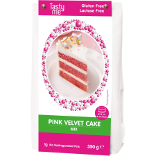 Tasty Me glutén- és laktózmentes rózsaszín bársonytorta mix 350 g alapvető élelmiszer