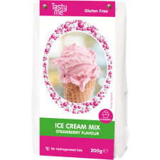 Tasty Me gluténmentes fagyi mix eper 200 g reform élelmiszer