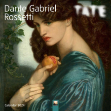  Tate: Dante Gabriel Rossetti Wall Calendar 2024 (Art Calendar) naptár, kalendárium