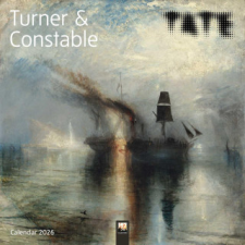  Tate: Turner & Constable Wall Calendar 2026 (Art Calendar) naptár, kalendárium