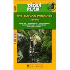 Tatra plan 5005. Slovensky Raj Szlovák Paradicsom turista térkép Tatraplan 1:50 000 térkép