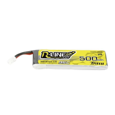 Tattu 500mAh 3.7V 95C 1S1P hosszú akkumulátor (TAA5001S95JSL) (TAA5001S95JSL) távirányítós modell