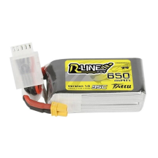 Tattu R-Line 650mAh 14.8V 95C 4S1P XT30 akkumulátor (TAA6504S95XT3) (TAA6504S95XT3) távirányítós modell