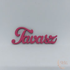  Tavasz felirat magenta - 9,5 cm dekorációs kellék