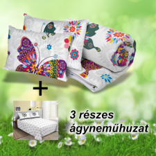 Tavaszi paplan szett AJÁNDÉK 3 részes ágyneműhuzat garnitúrával lakástextília