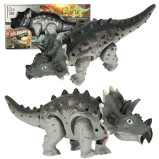 Távirányítású dinoszaurusz RC Triceratops sétál világít fel ordít elektronikus játék