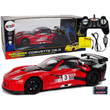  Távirányítós autó Corvette C6.R piros fényekkel távirányítós modell
