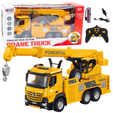  Távirányítós daru RC 2.4G 9 csatornás - Sárga távirányítós modell