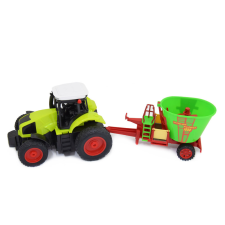 Távirányítós traktor bálázóval távirányítós modell