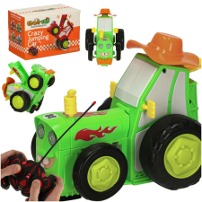 Távirányítós ugráló traktor - zöld távirányítós modell
