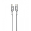 TB AKTBXKUCC2SI10G USB-C apa - USB-C apa 2.0 Adat és töltő kábel - Szürke (1m) (AKTBXKUCC2SI10G)