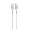 TB AKTBXKUCC2SI10W USB-C apa - USB-C apa 2.0 Adat és töltő kábel - Fehér (1m) (AKTBXKUCC2SI10W)