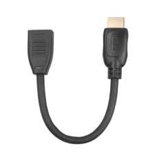 TB Touch HDMI - HDMI 2.0 Kábel 0.15m - Fekete kábel és adapter