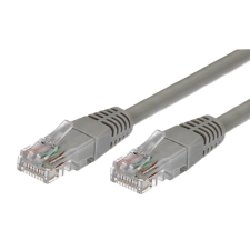TB UTP CAT6 Patch kábel 0.5m Szürke kábel és adapter