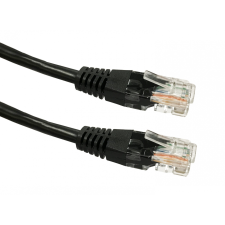 TB UTP CAT6 Patch kábel 1m Fekete (AKTBXKS6UTP100B) kábel és adapter