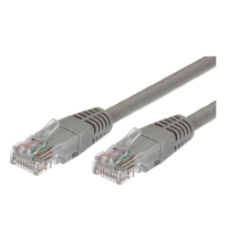 TB UTP CAT6a Patch kábel 3m - Szürke kábel és adapter
