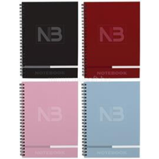 TC Notebook 3 A4 120 lapos osztott (2x40 vonal+1x40 kockás) spirálfüzet (A15245TA4) füzet
