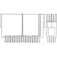 TE Connectivity Mezzanine összekötő 5536272-6 1 db tubus (5536272-6) villanyszerelés