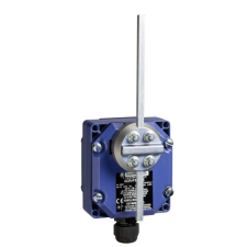 TE Connectivity Solutions GmbH XCR komplett fém billenőrudas végálláskapcsoló, ATEX XCRE181EX Telemecanique villanyszerelés