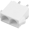TE Connectivity Stift ház panel Universal-MATE-N-LOK Pólusok száma 2 Raszterméret: 6.35 mm 350786-1 1 db (350786-1)