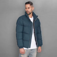  Teal Puffer Dzseki férfi kabát, dzseki