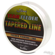Team Feeder By Döme By Döme TEAM FEEDER Tapered Leader 5x15 m horgászzsinór