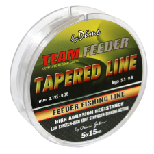 Team Feeder By Döme By Döme TF Tapered Leader 15m x5 0.18-0.20 horgászzsinór