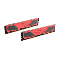 Team Group 16GB 2666MHz DDR4 RAM Team Group Elite Plus fekete/piros CL19 (2x8GB) (TPRD416G2666HC19DC01) memória (ram)
