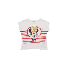 TEAM HEROES Rövid ujjú pólók T-SHIRT MINNIE Fehér 3 éves gyerek póló