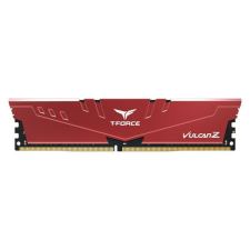 Teamgroup 16GB/3200MHz DDR-4 Vulcan Z piros (TLZRD416G3200HC16F01) memória memória (ram)