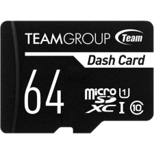 Teamgroup 64gb microsdxc class 10 uhs-i/u1 + adapterrel tdusdx64guhs03 memóriakártya