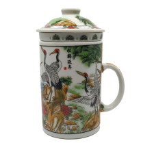  Teás bögre kerámia szűrővel bögrék, csészék