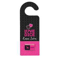Tease & Please Szex dobókocka ajtóakasztóval szett (fekete-pink) szexjáték