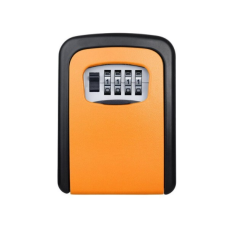 Tech Kulcstartó doboz számzáras kulcs őr sárga falra szerelhető, 5 kulcs számára kulcsszekrény
