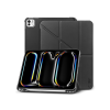Tech-Protect Apple iPad Pro 13 (2024) tablet tok (SmartCase) on/off funkcióval, Apple Pencil tartóval - Tech-Protect Origami - fekete (ECO csomagolás) (TP308583)